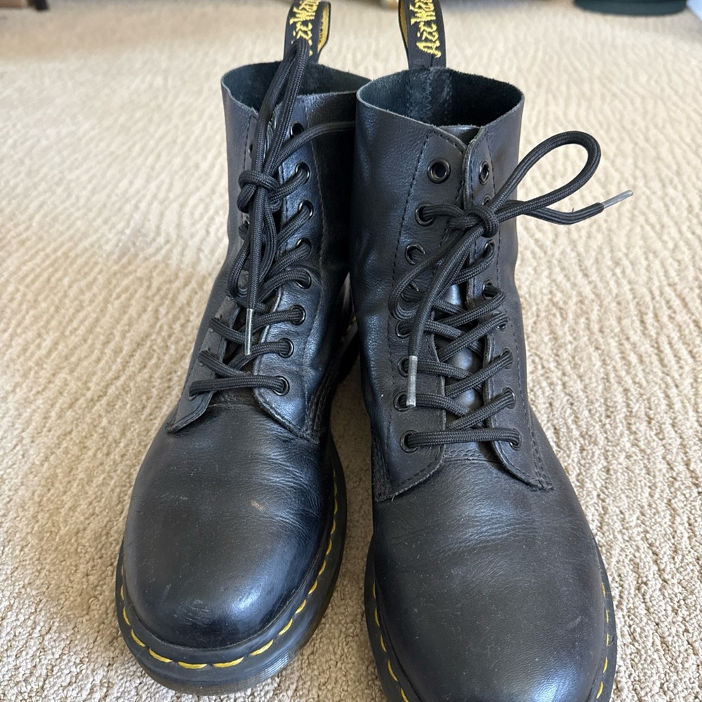 Dr. Martens Black Combat Boots